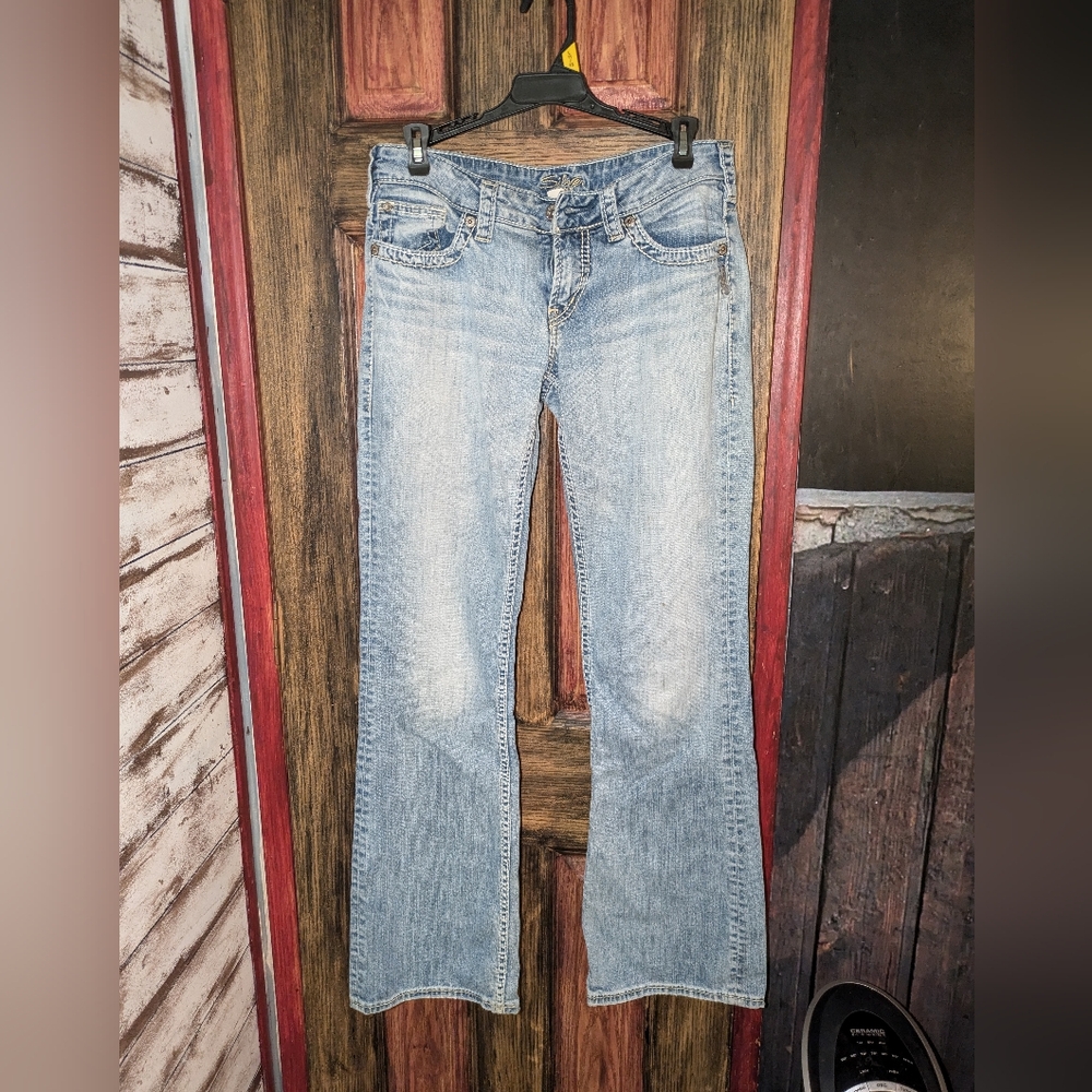 Silver jeans
